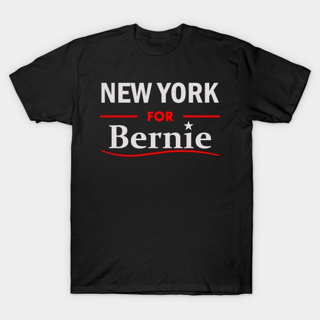 New York for Bernie T-Shirt by ESDesign